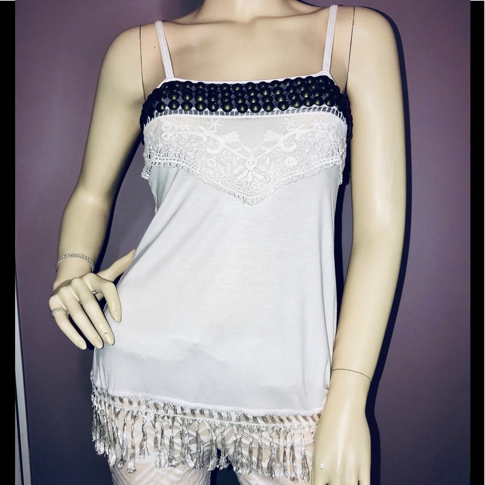 HARPER • Armored Fringe Camisole / (XS)
